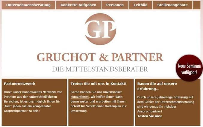 Mittelstandsberatung aus Sachsen Gruchot & Partner