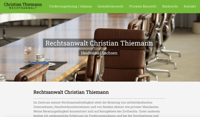 Rechtsanwalt Thiemann in Heidenau – Dresden